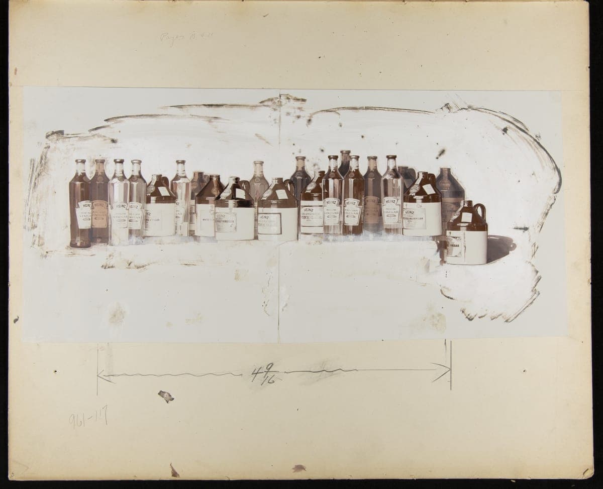 Advertising Layout for Heinz Vinegar, circa 1908