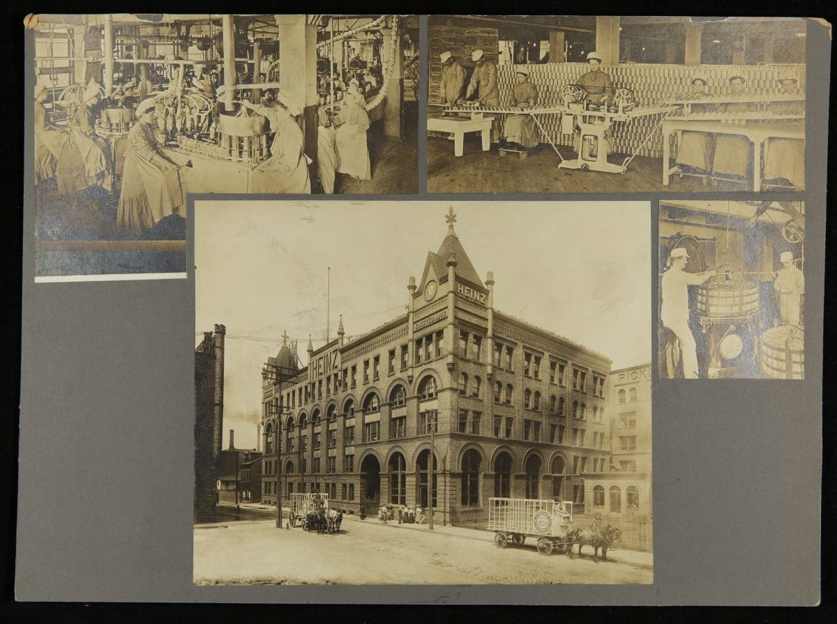 Photomontage Showing H. J. Heinz Company Main Plant in Pittsburgh, Pennsylvania, circa 1910
