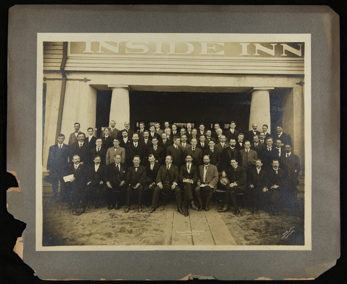 H. J. Heinz Company Agricultural Chemists at the Jamestown Exposition, Jamestown, Virginia, 1907