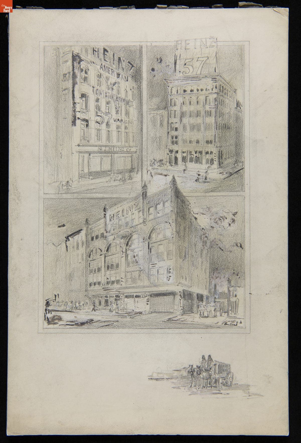 Drawings of Heinz Company Branch Houses, circa 1915