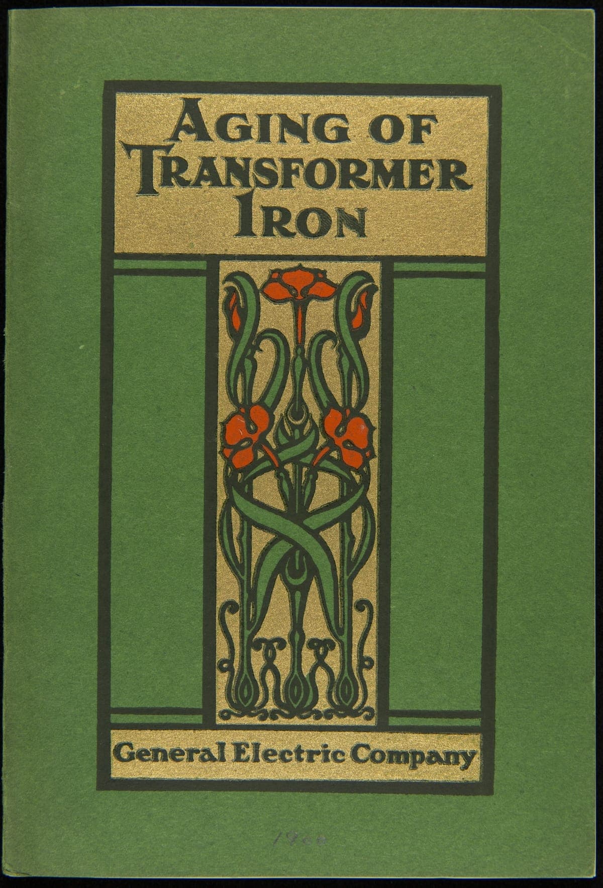 Aging of Transformer Iron, General Electric Company, October 1, 1900