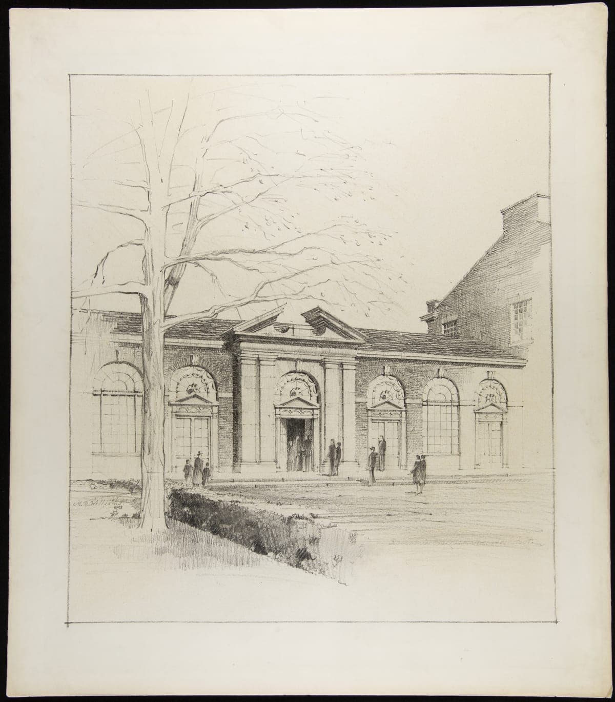 Henry Ford Museum Main Entrances H and J (Auditorium Entrance), 1928