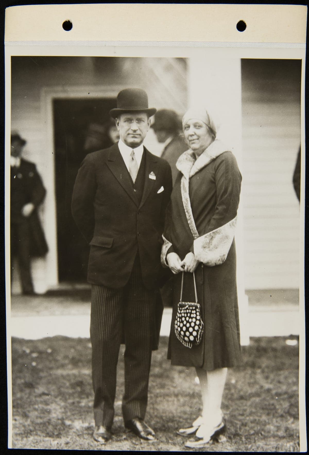 Matthew S. Sloan and Sarah M. Sheridan at Eagle Tavern, October 21, 1929