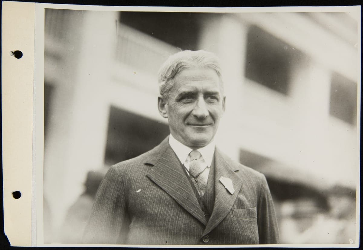 Gerard Swope at Eagle Tavern, October 21, 1929