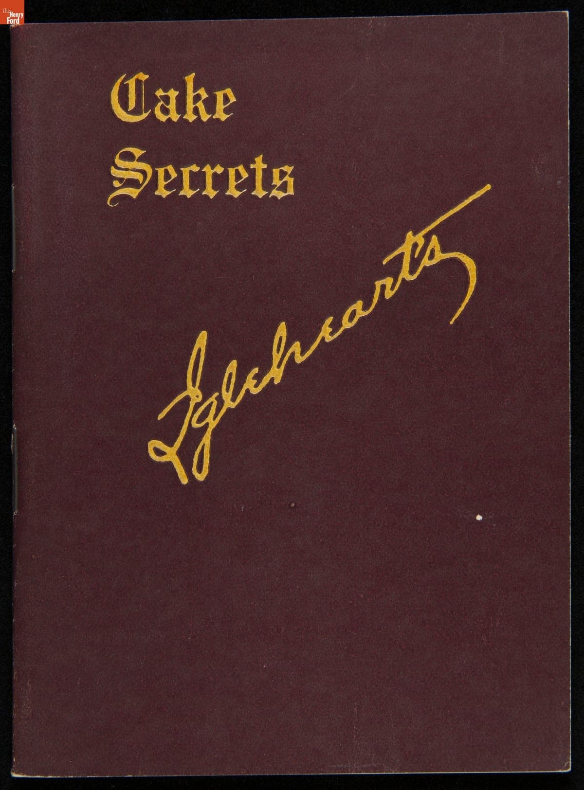 Recipe Booklet, "Igleheart's Cake Secrets," 1915