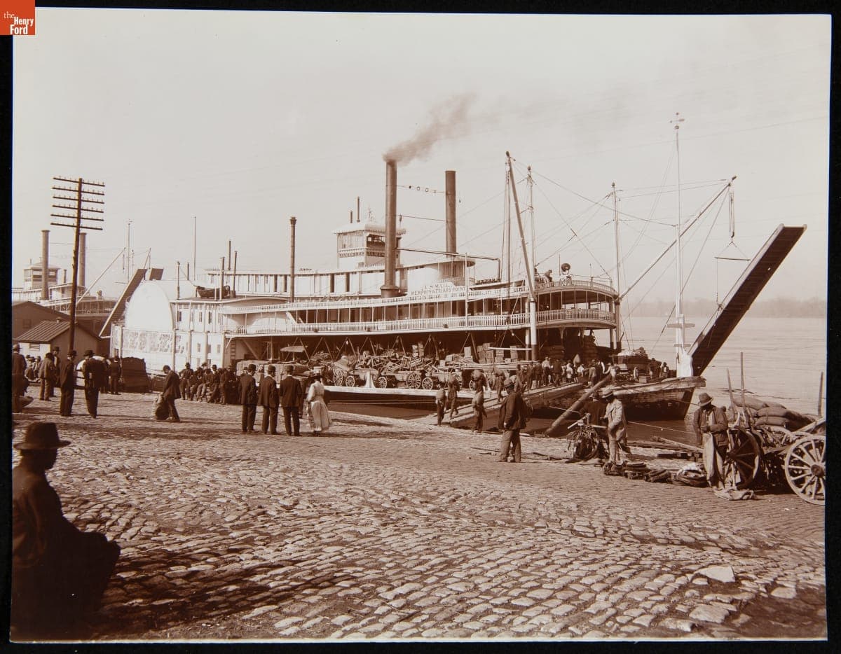 River Packet, "James Lee," Memphis, Tennessee, 1900-1915
