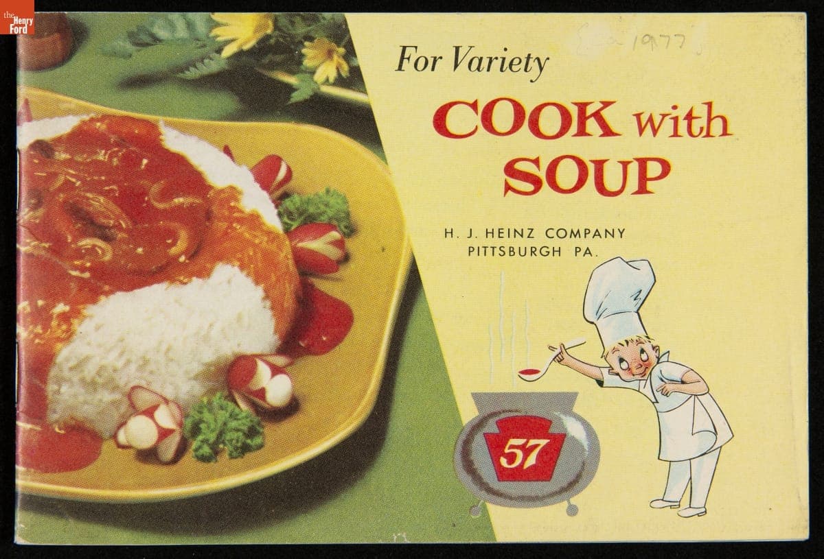 Recipe Booklet, "For Variety Cook With Soup," 1977