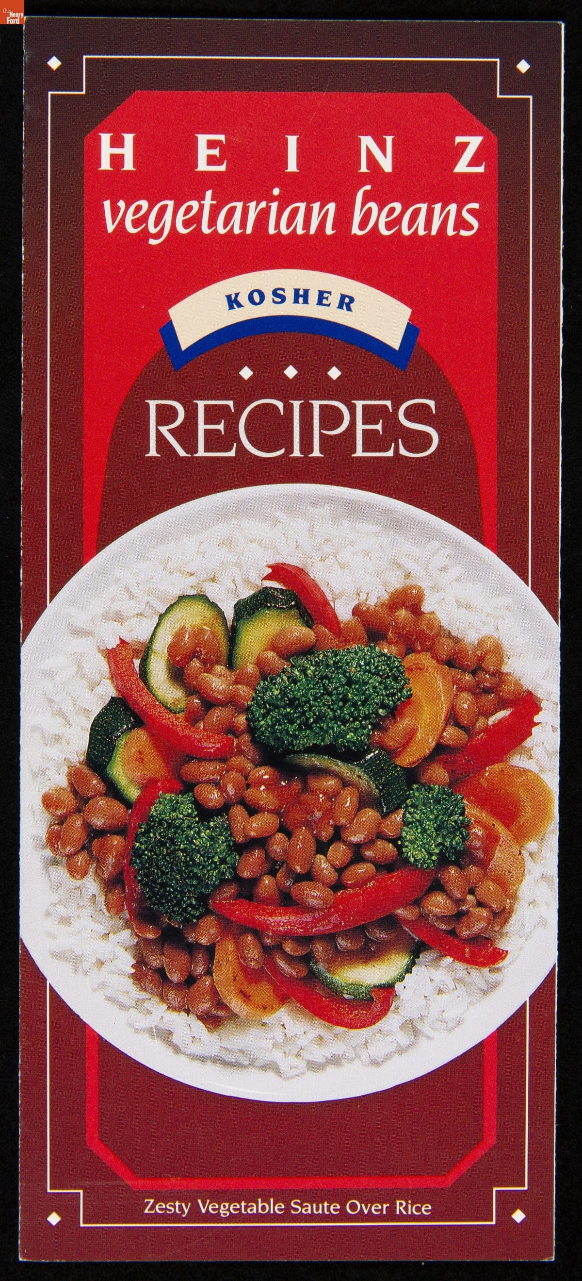 Recipe Leaflet, "Heinz Vegetarian Beans Kosher Recipes," 1989