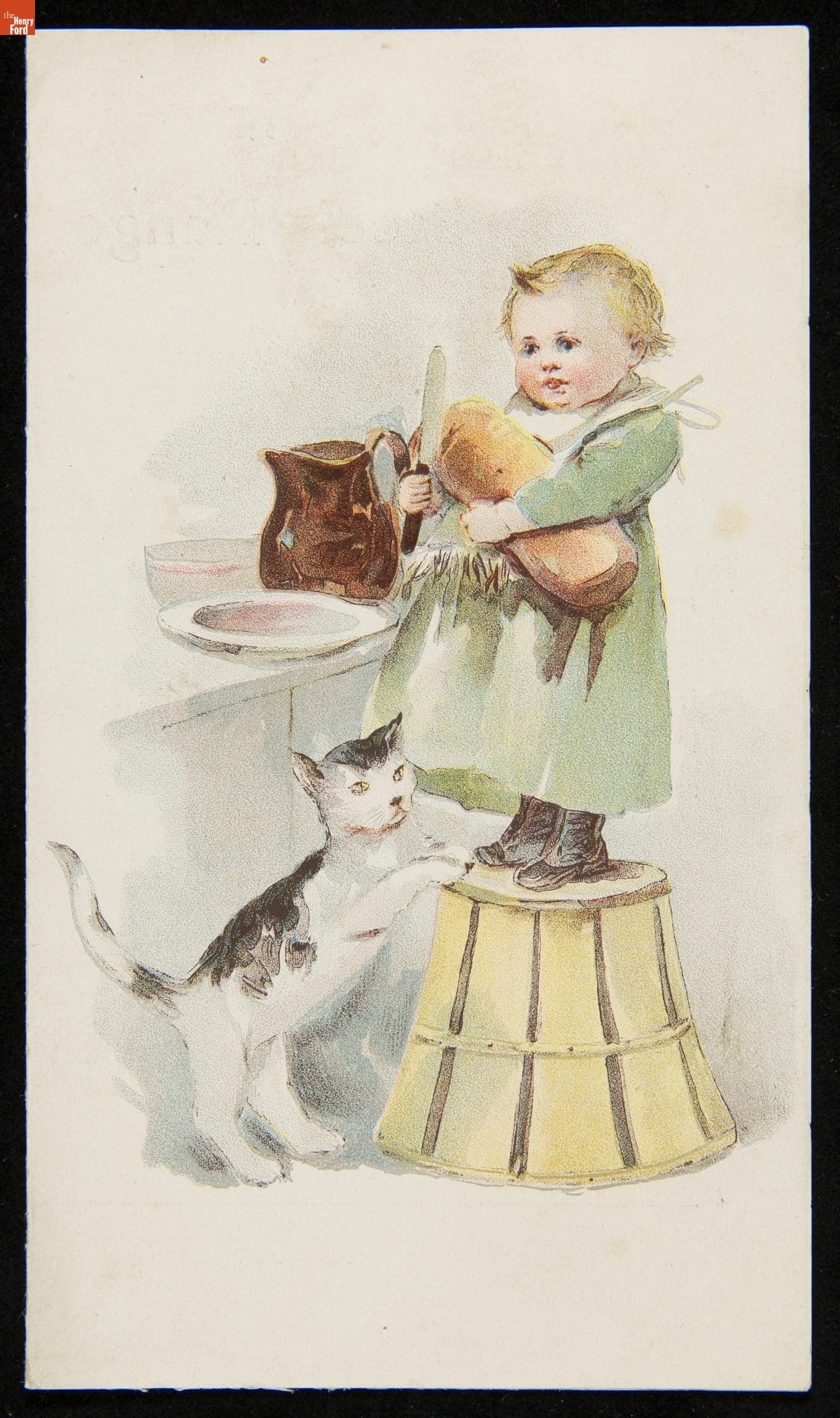 Trade Card for the "Satisfaction" Steel Range, Michigan Stove Co., 1880-1900