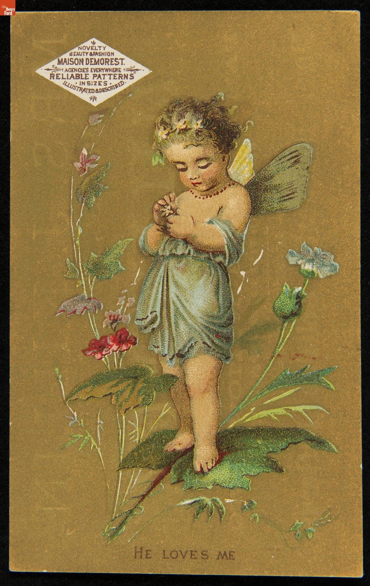 Trade Card for Mrs. Killin Millinery, 1880-1900