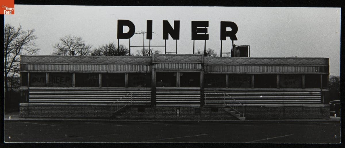 A Closed O'Mahony Diner, 1940-1950