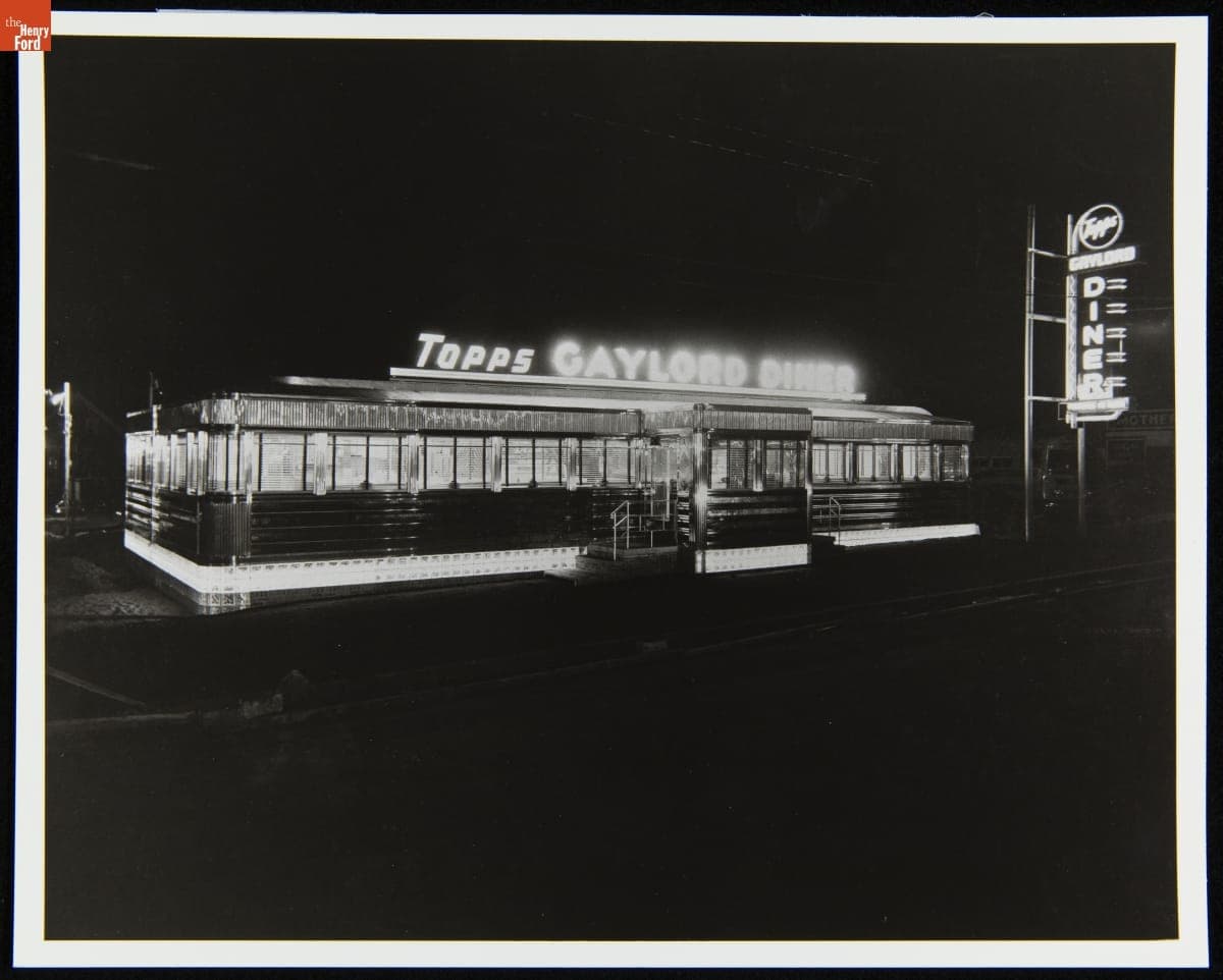Topps Gaylord Diner, Providence, Rhode Island, 1948