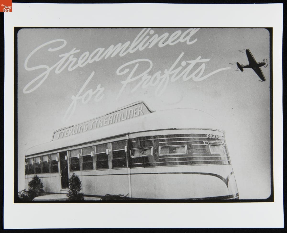 Sterling Diner Advertisement, "Streamlined for Profits," 1940-1941