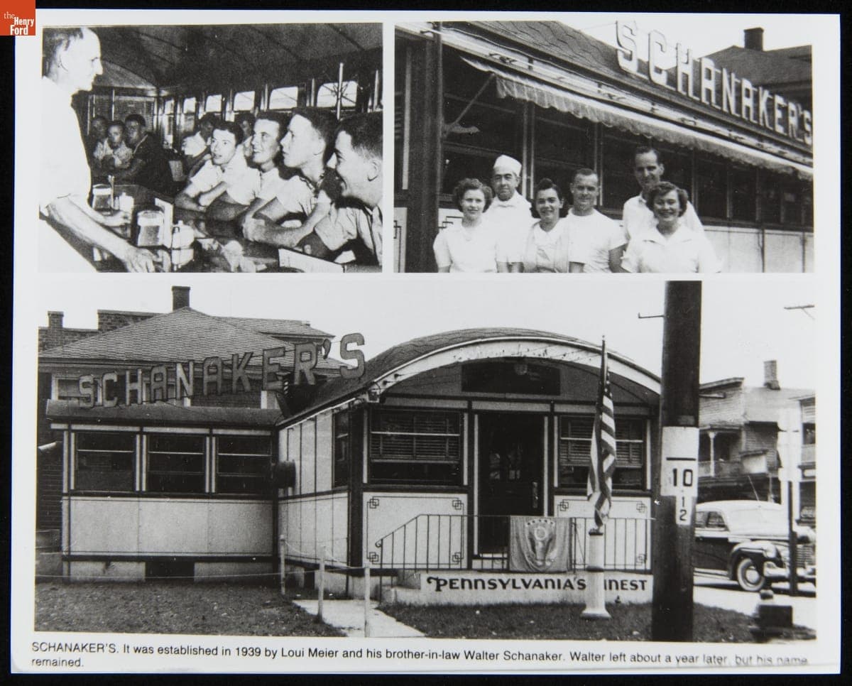 Schanaker's Diner Photographs, Wellsboro, Pennsylvania, circa 1939