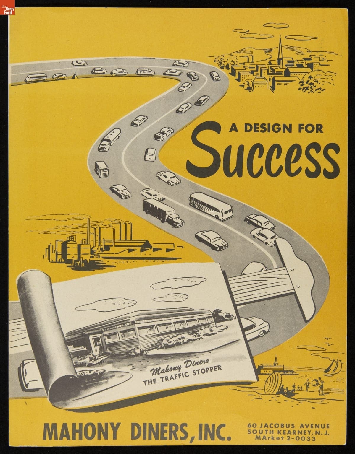 Mahony's Diners, Inc. Advertising Brochure, "A Design for Success," 1956