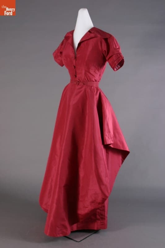 Dress, Worn by Elizabeth Parke Firestone, 1949