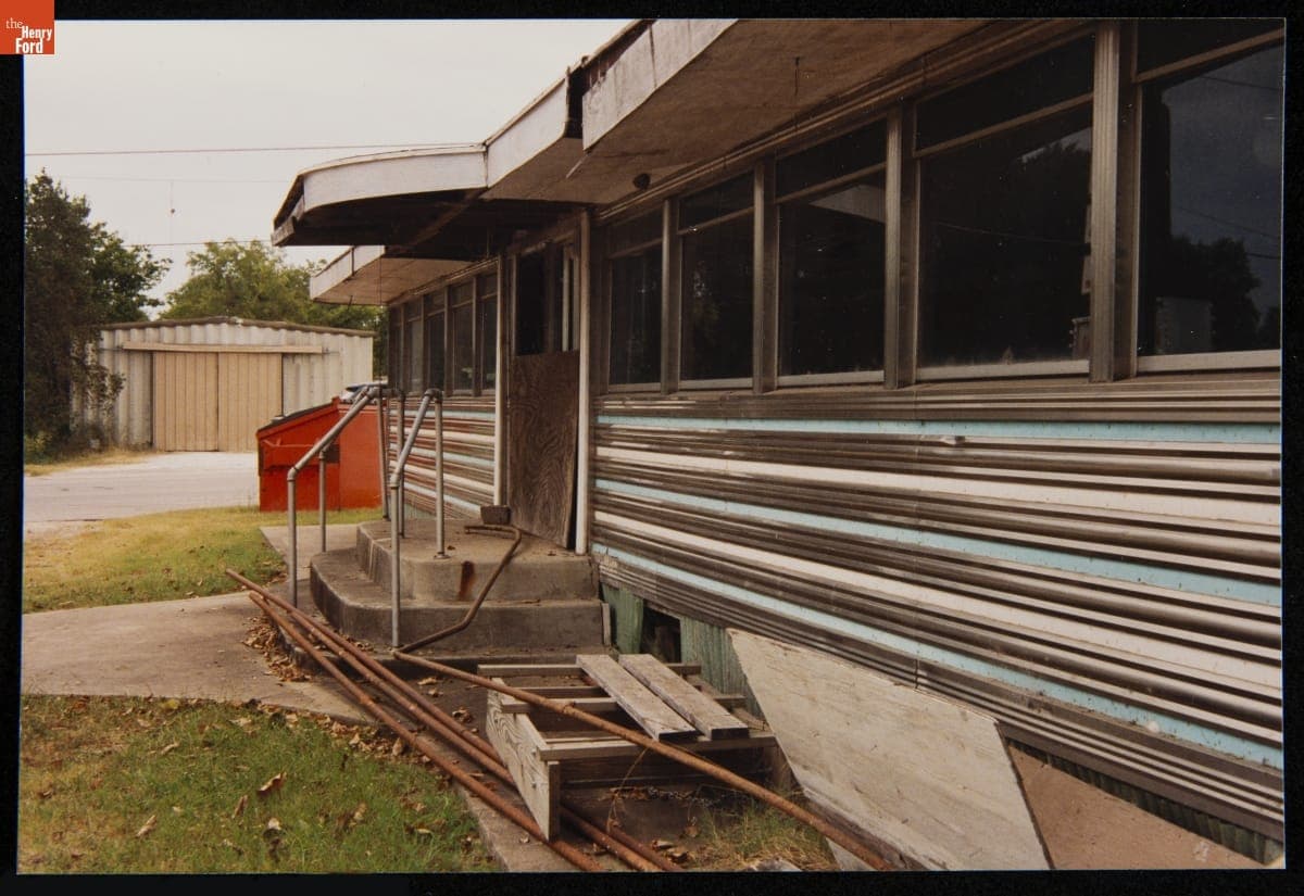 Simpson's Diner before Restoration, October 7, 1994