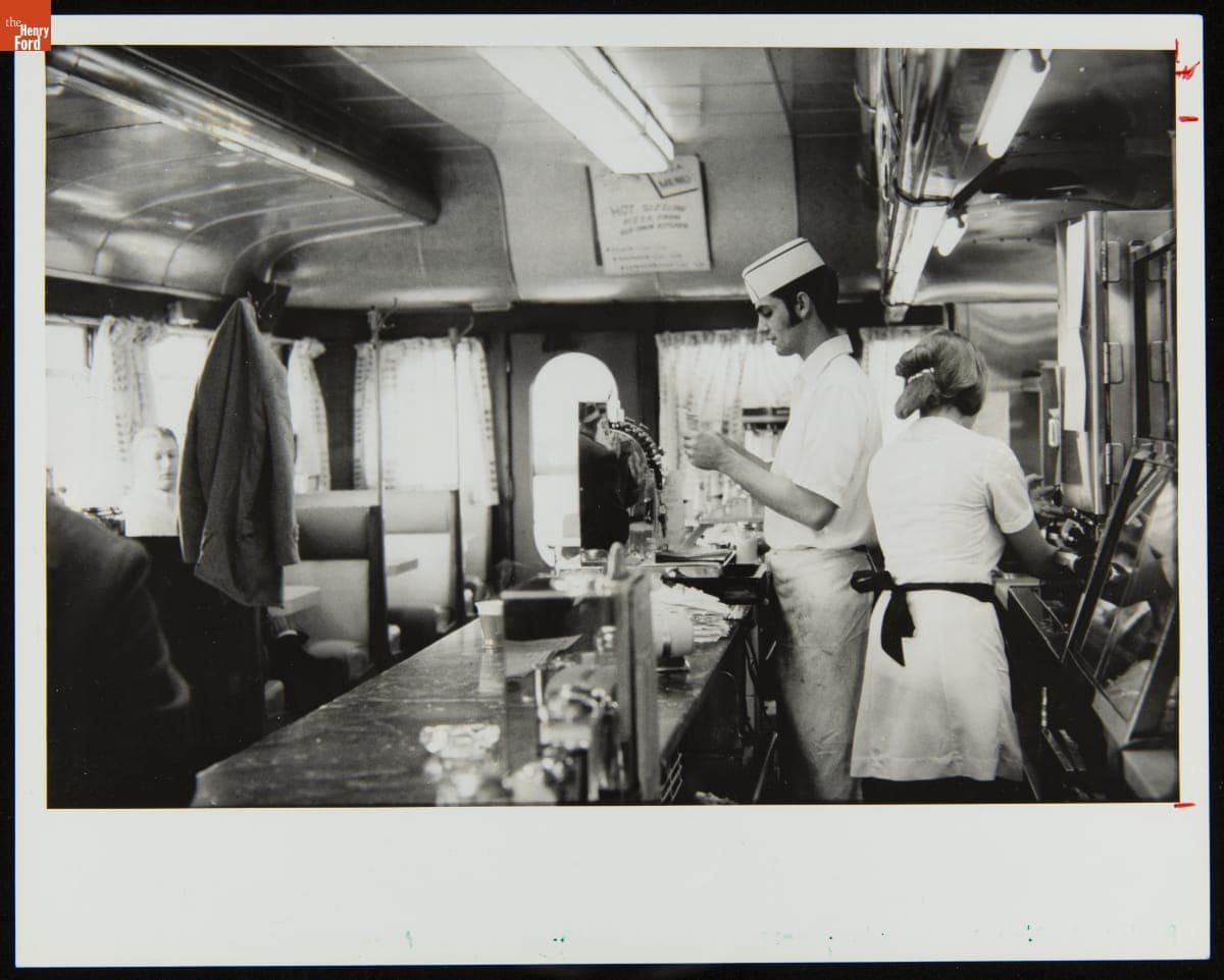 Collin's Diner, Canaan, Connecticut, 1971