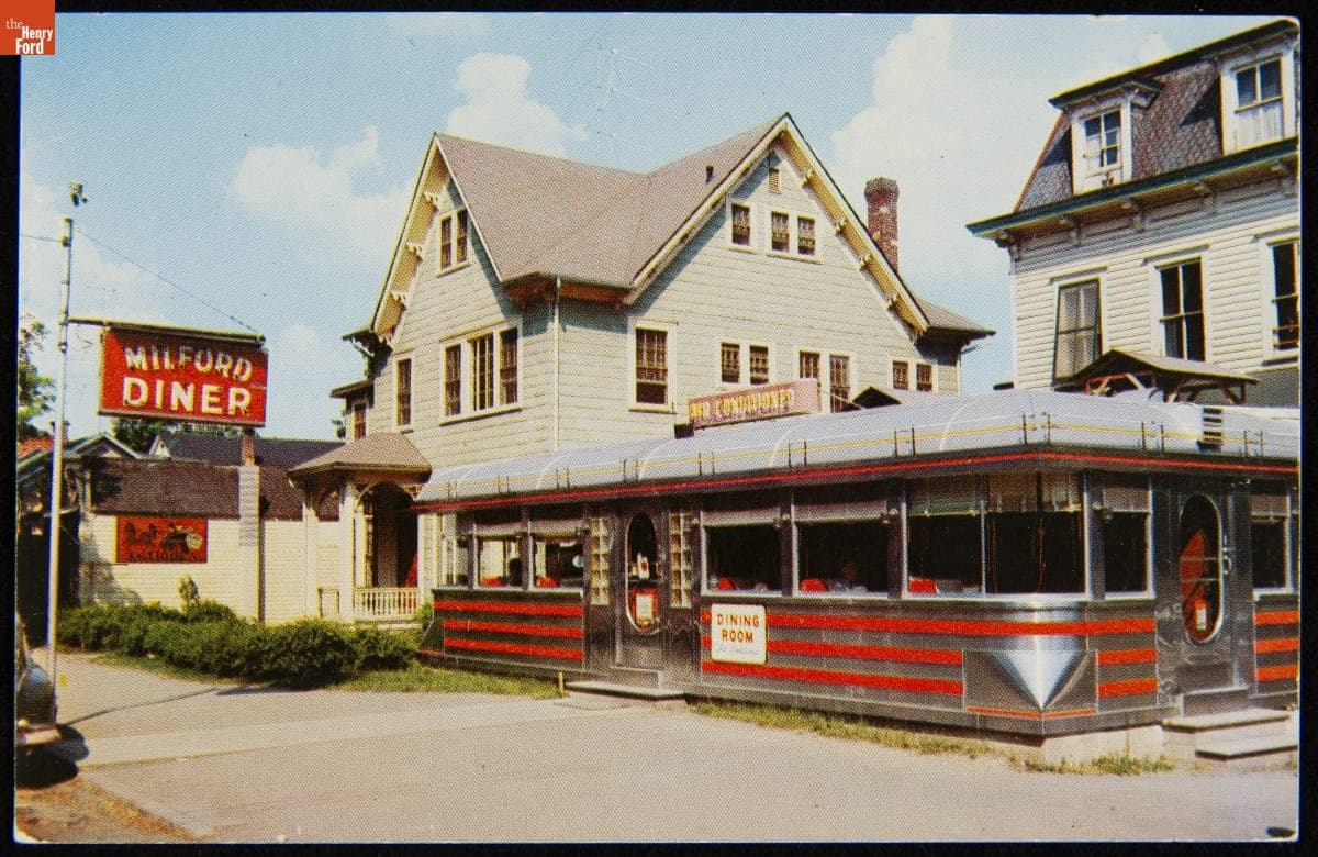 Milford Diner, Milford, Pennsylvania, circa 1949