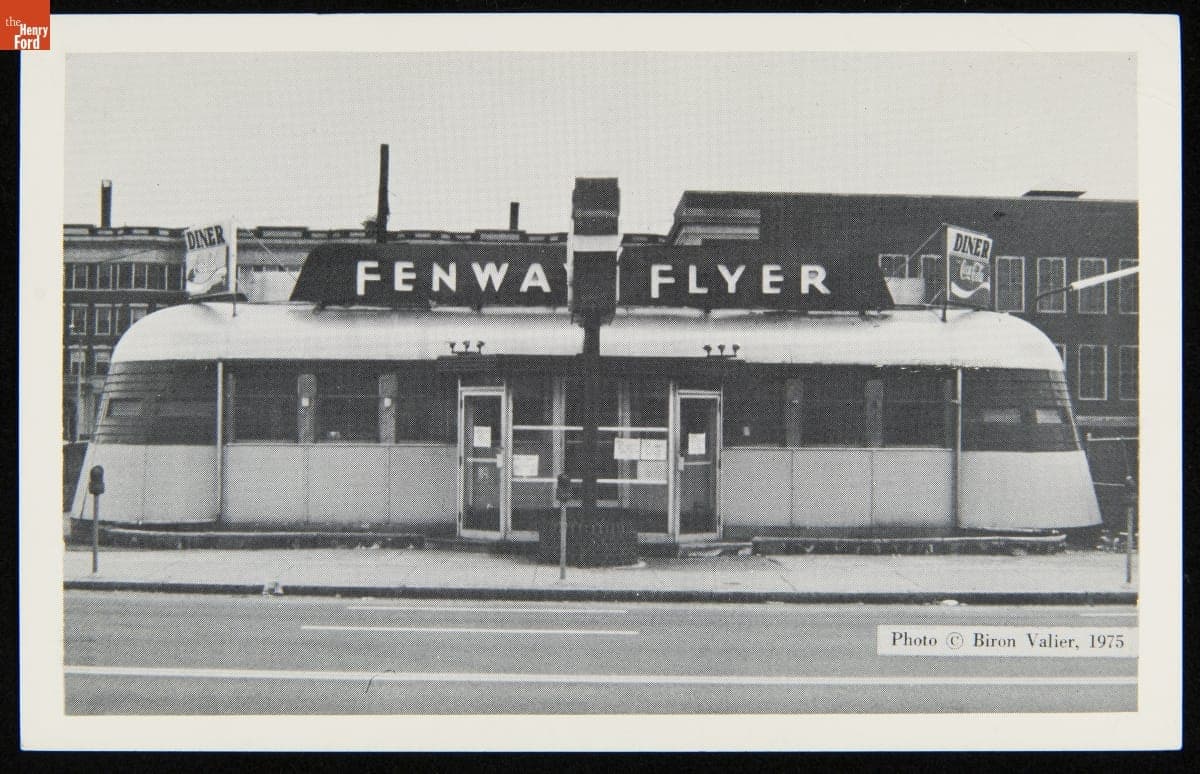 Fenway Flyer Diner, Boston, Massachusetts, 1975
