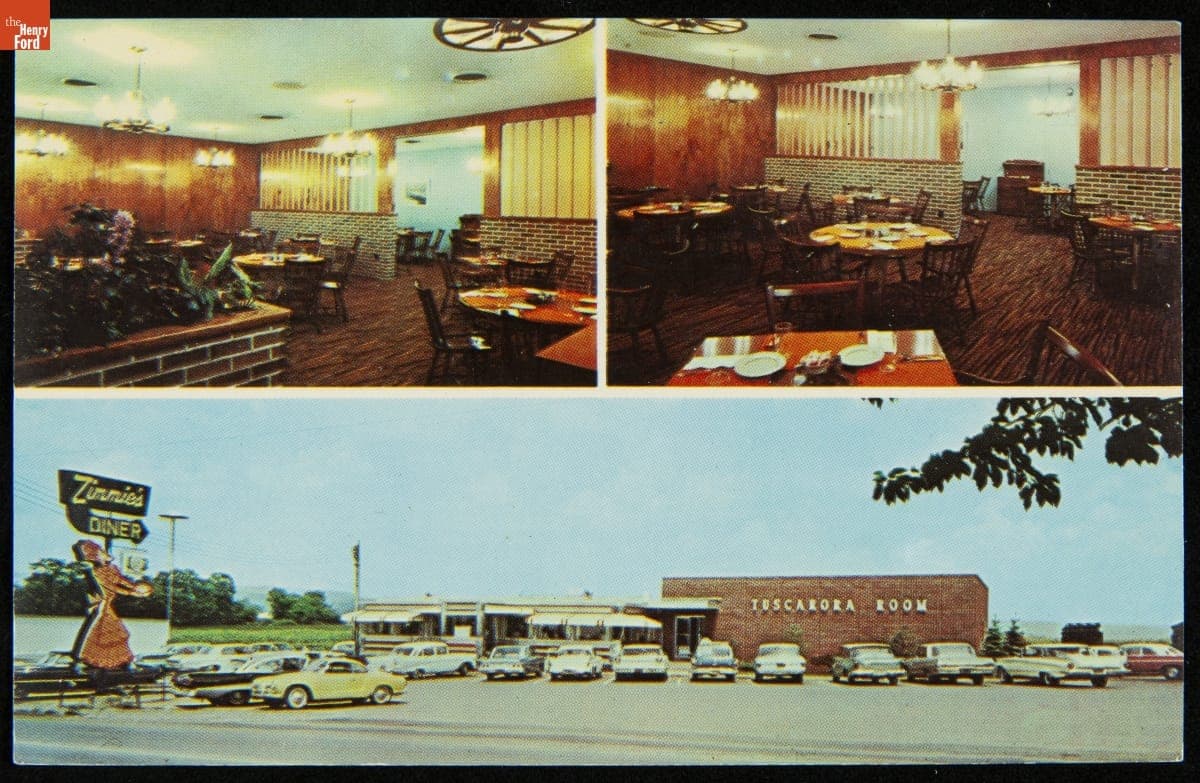 Zimmie's Diner, Mifflintown, Pennsylvania, circa 1965
