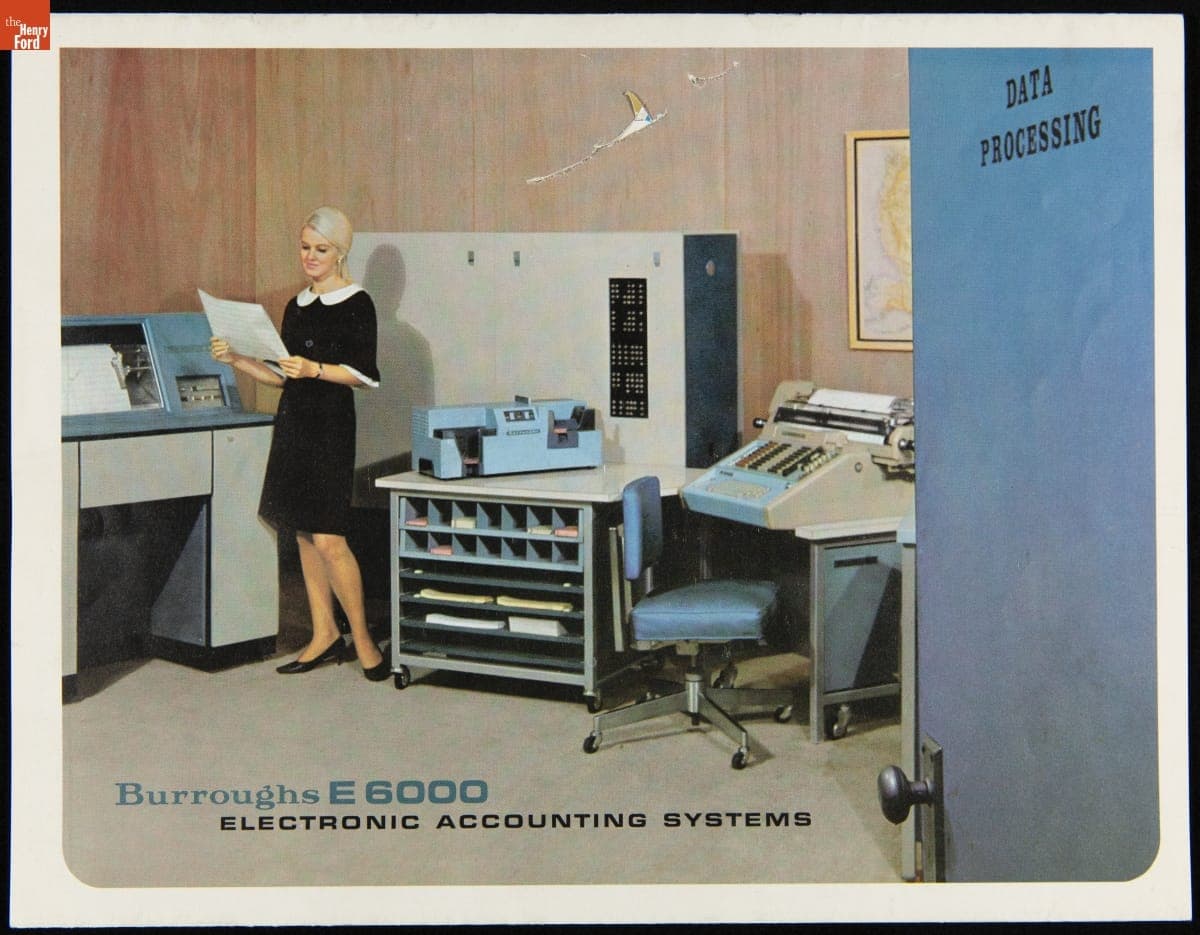Burroughs E6000 Electronic Accounting System, 1967