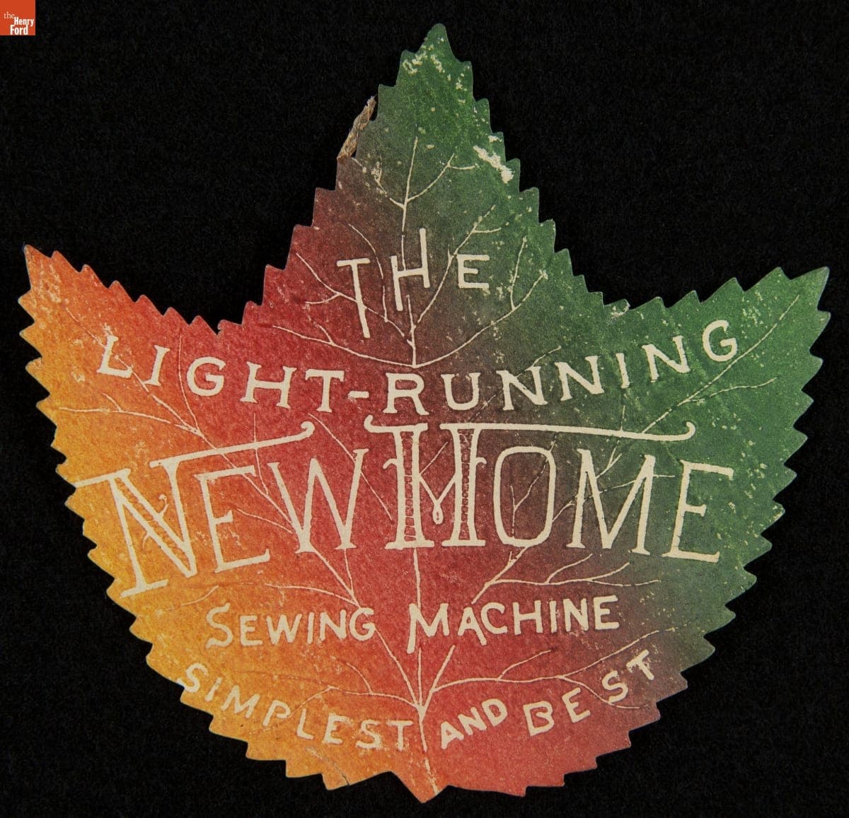 Trade Card for the Light-Running New Home Sewing Machine, New Home Sewing Machine Co., 1880-1900