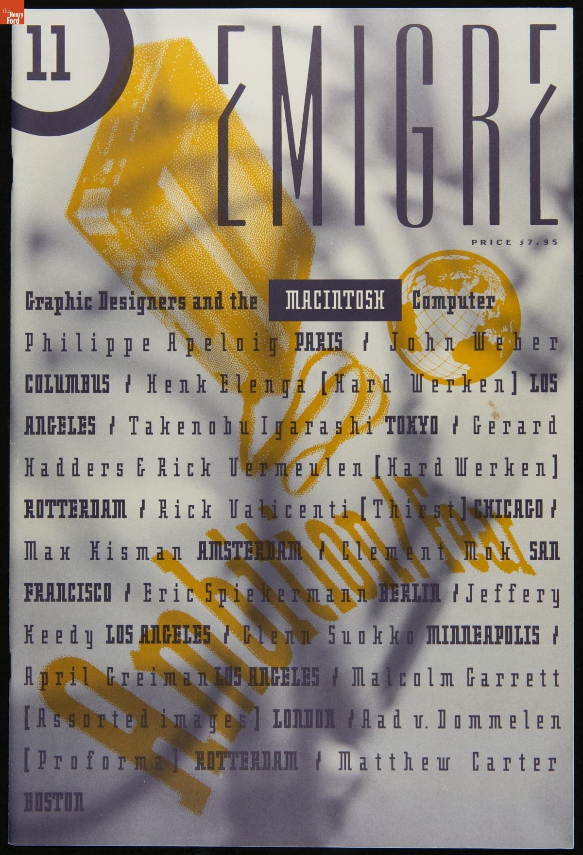 Magazine, Emigre No. 11, "Ambition/Fear," 1989