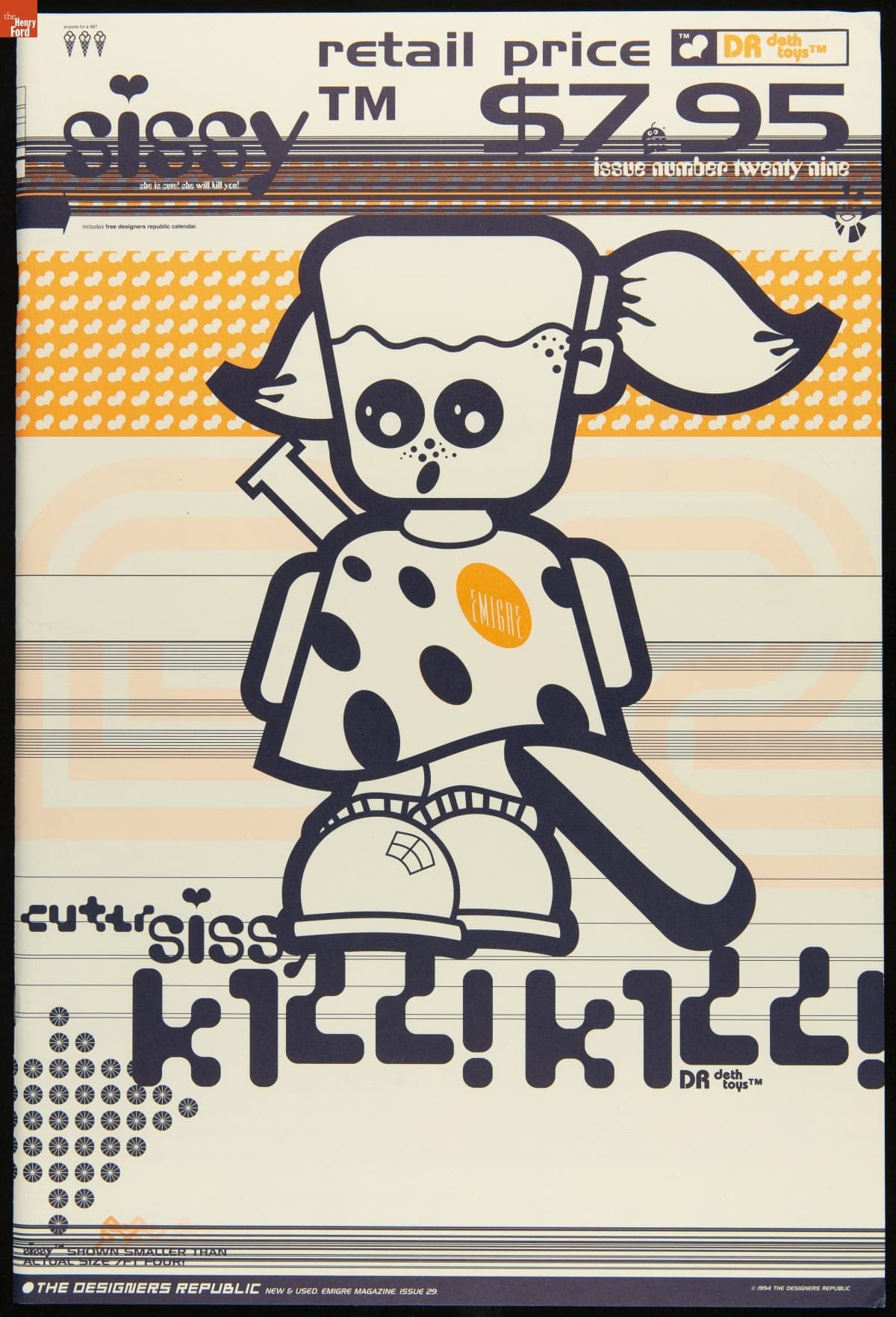 Magazine, Emigre No. 29, "The Designers Republic," 1994