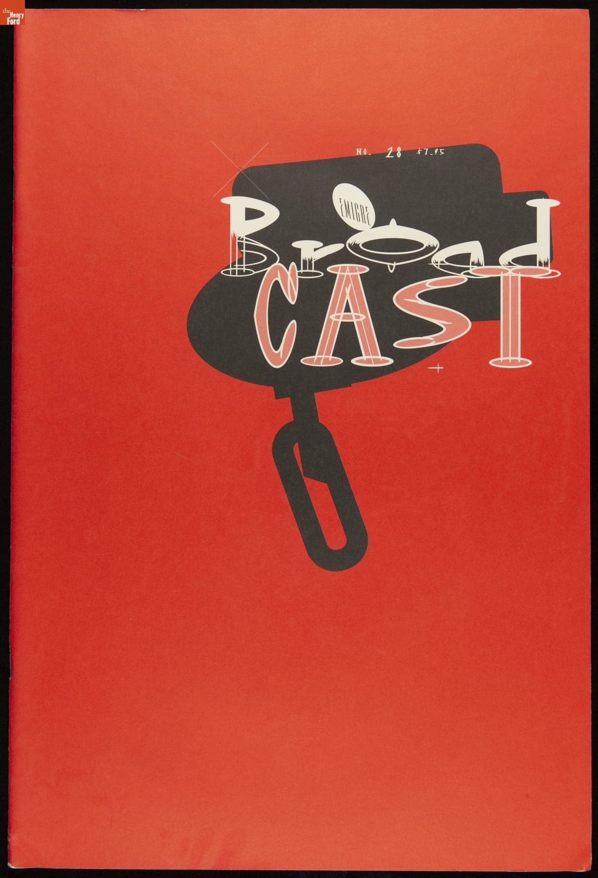 Magazine, Emigre No. 28, "Broadcast," 1993