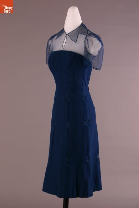 Dress, Worn by Elizabeth Parke Firestone, circa 1940