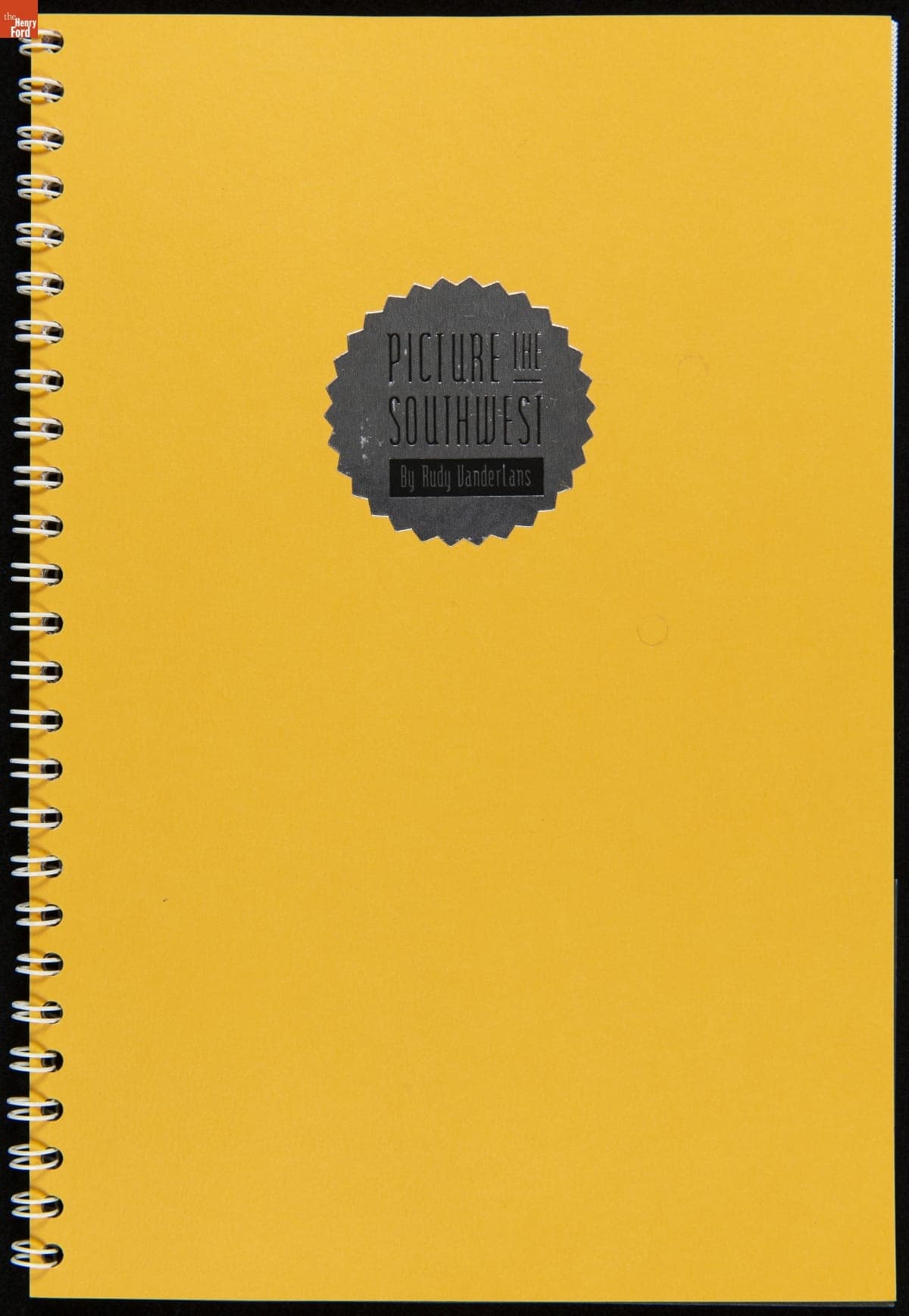 Mailer for Emigre Graphics Artist-In-Residence, Rudy VanderLans, 1986