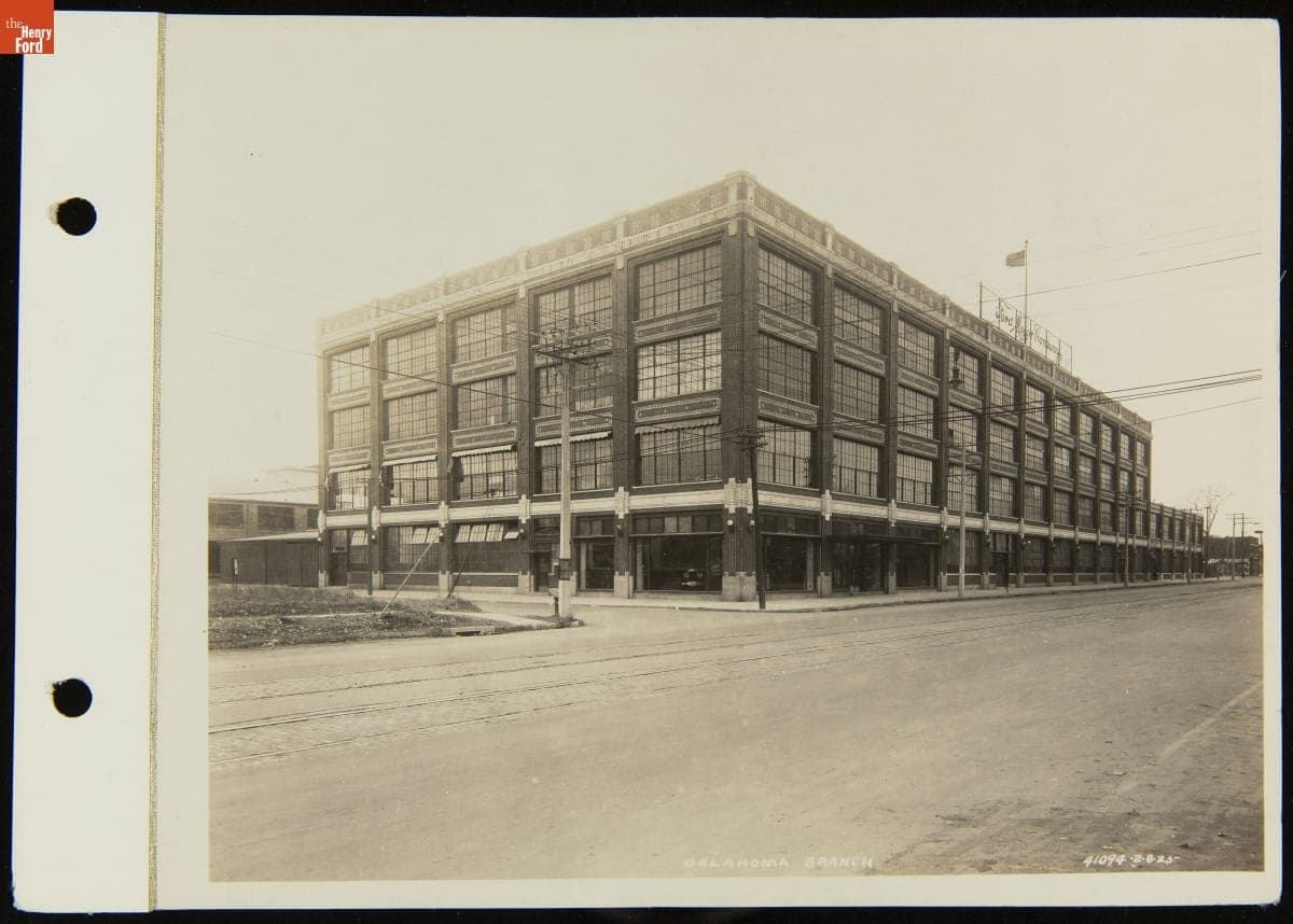 Ford Motor Company Branch in Oklahoma City, Oklahoma, February 8, 1925