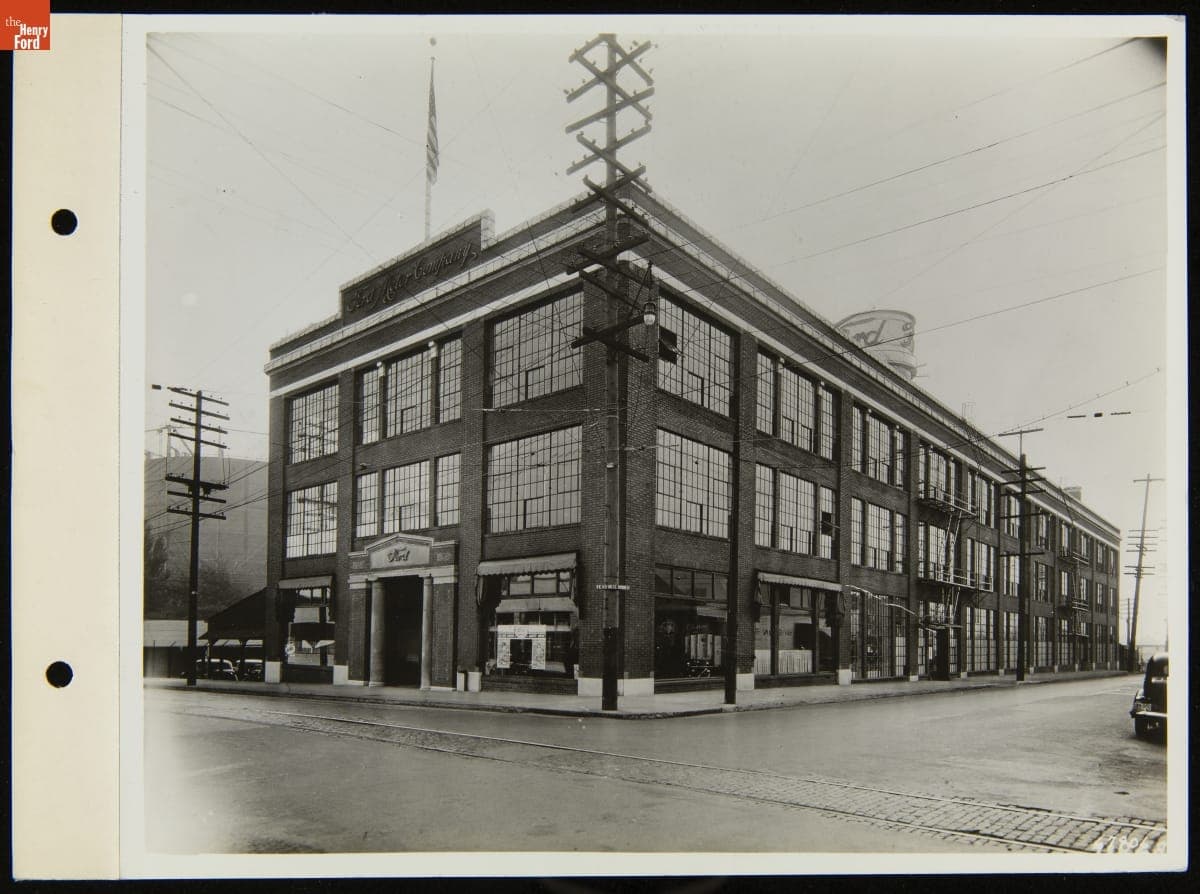 Ford Motor Company Branch in Portland, Oregon, September 30, 1936