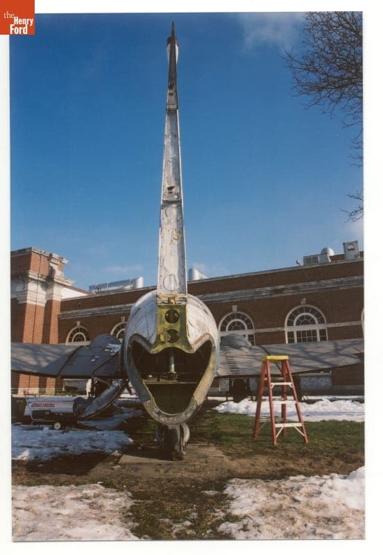 Dismantling the 1939 Douglas DC-3 Airplane for Conservation, 2002