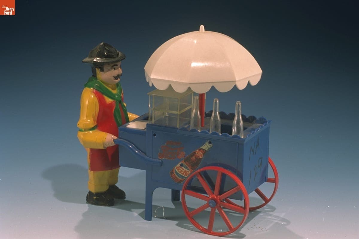 Toy Hot Dog Cart, 1960-1970