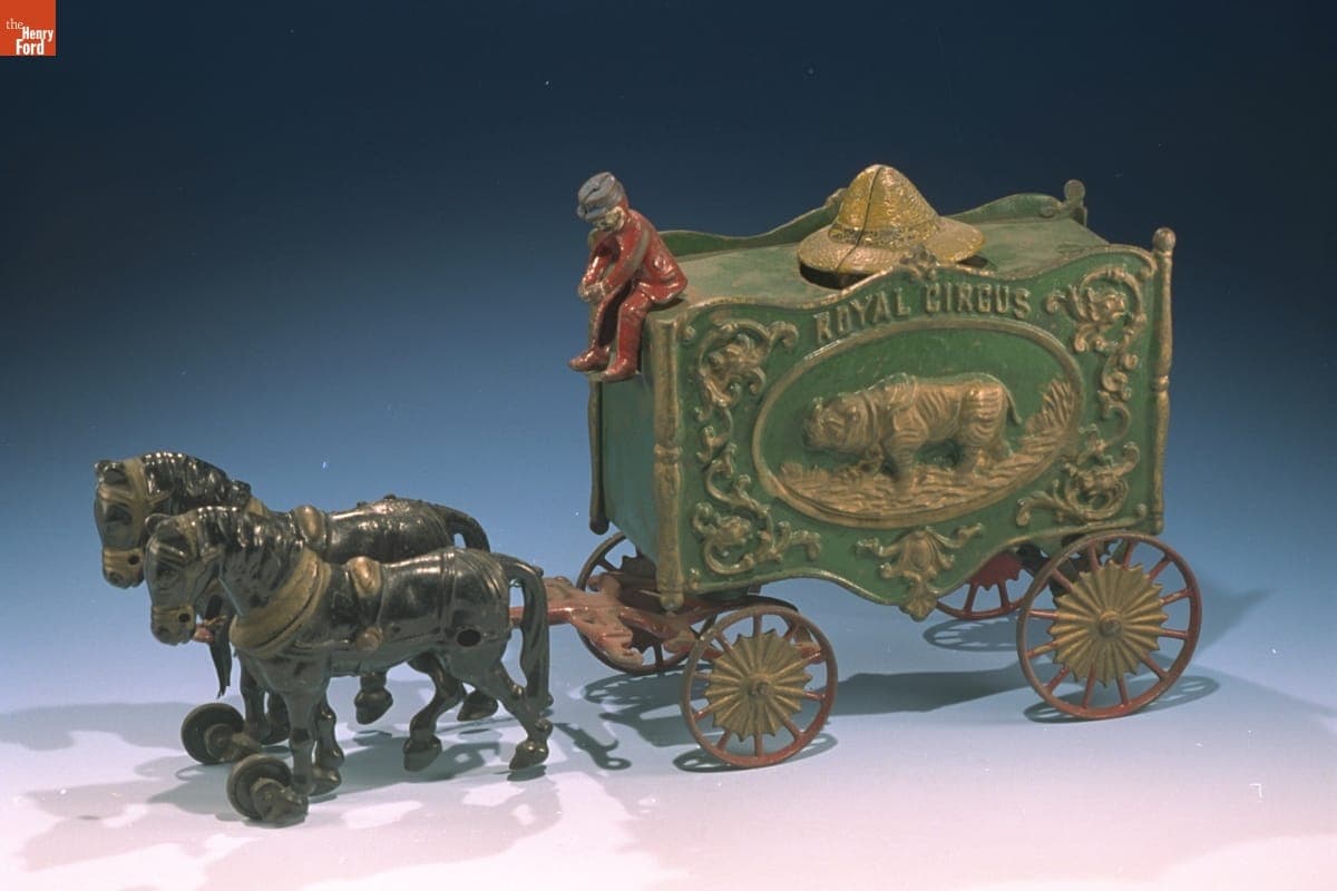 Toy Circus Wagon, 1900-1910
