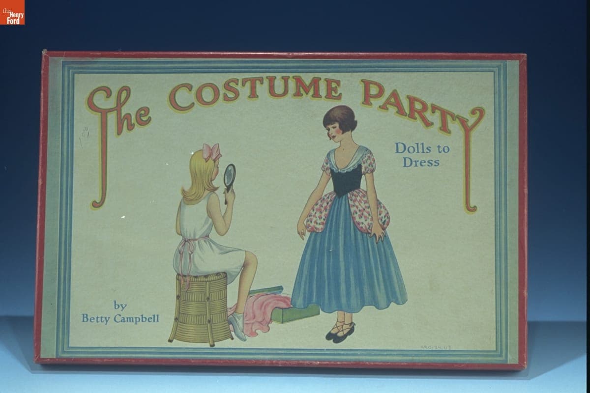 Paper Doll Set, "The Costume Party," circa 1935