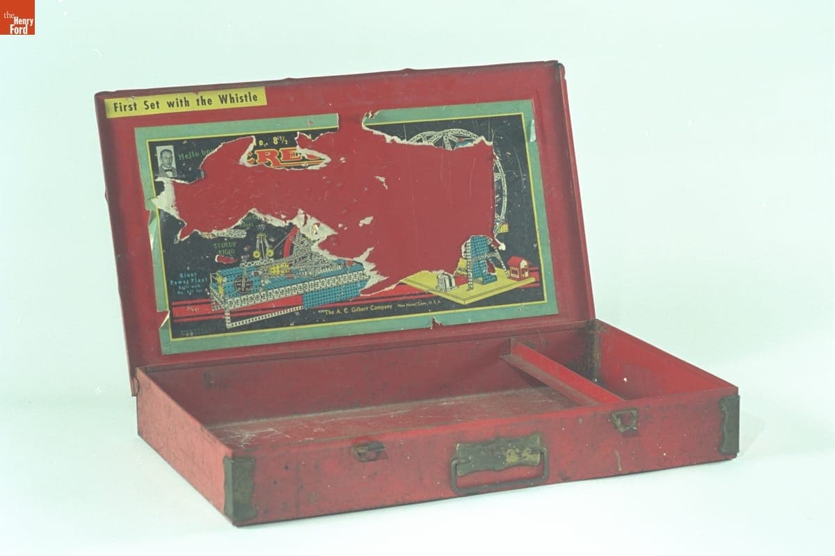 Erector Set Storage Box, 1933-1940