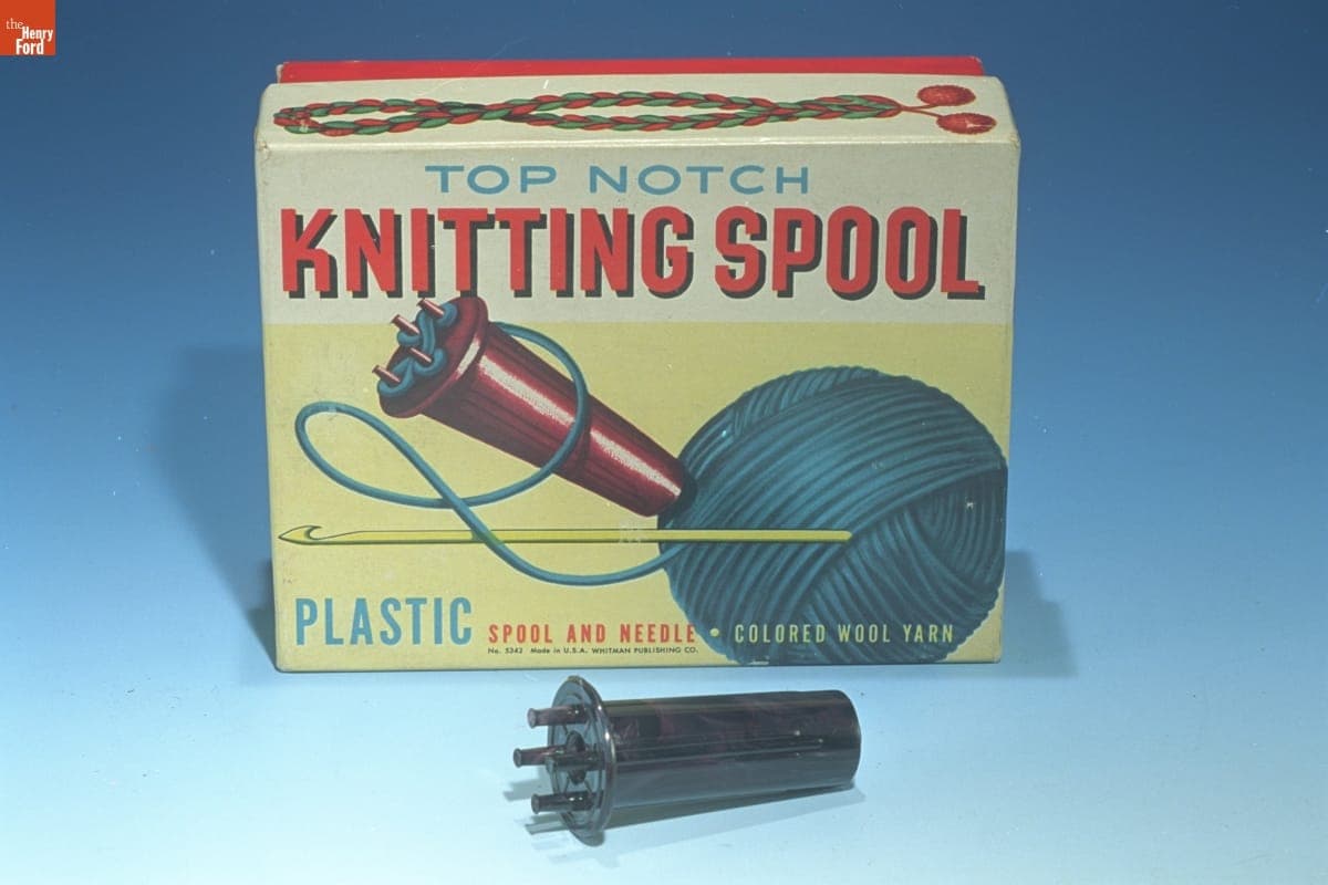 Knitting Spool and Yarn, 1949-1955