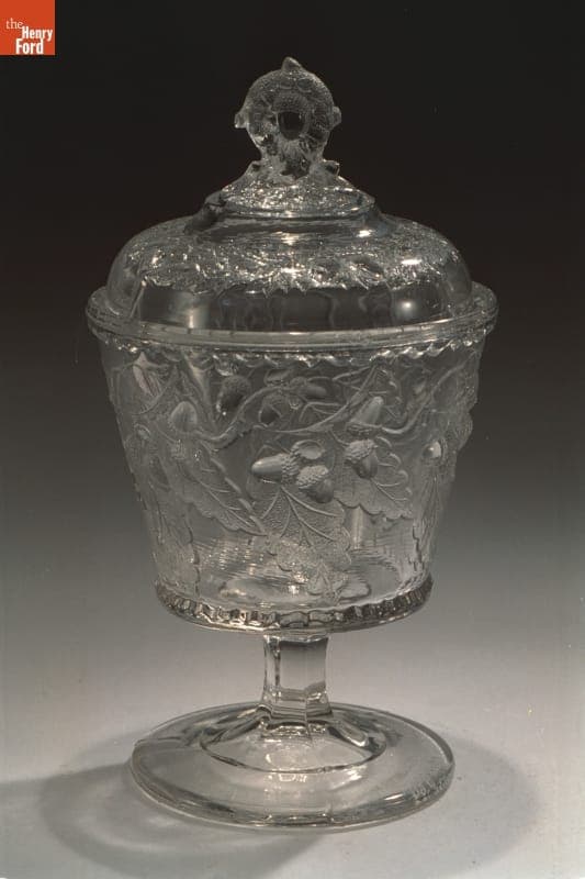 Covered Sugar Bowl, 1889-1900