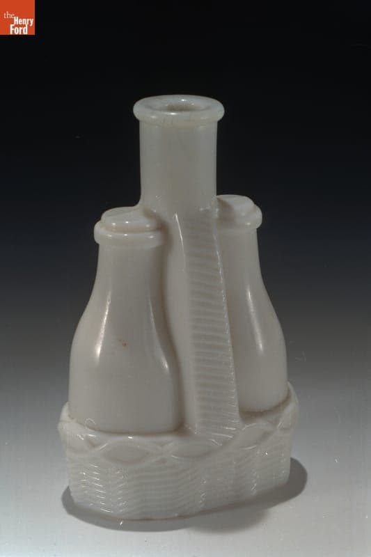 Figural Bottle, 1850-1900