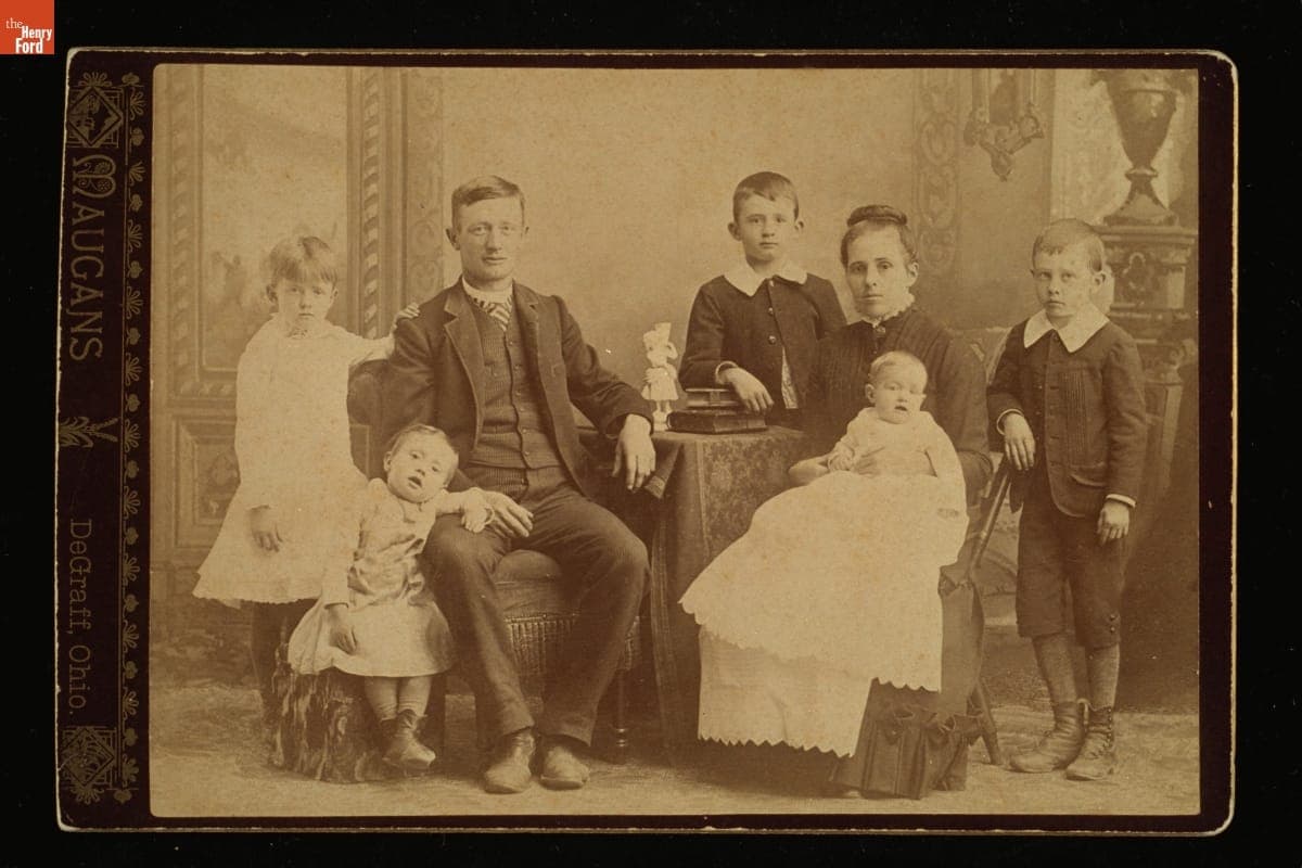 Weigman Family Portrait, circa 1890