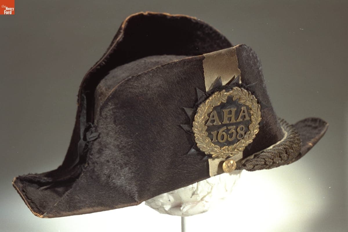 Bicorne from the Ancient & Honorable Artillery Company of Massachusetts , 1872-1874