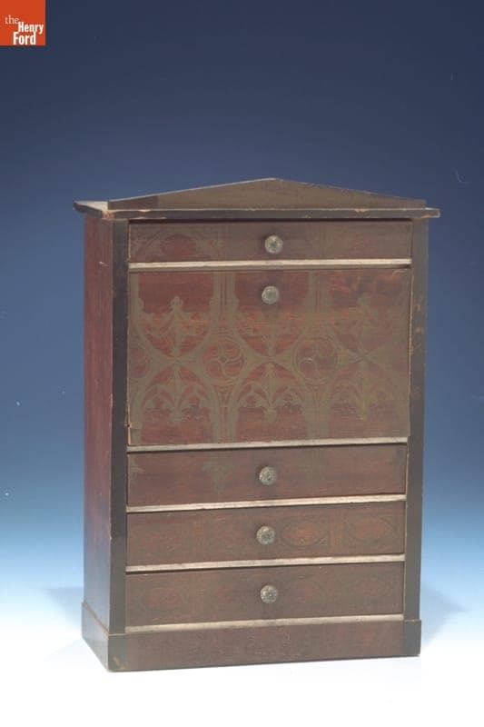 Doll Fall-front desk, 1840-1900