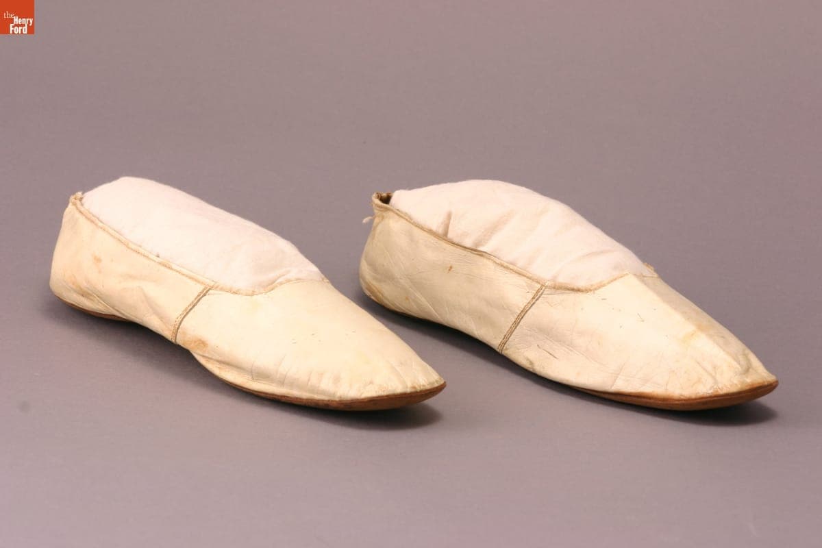 Women's Slippers, 1830-1850
