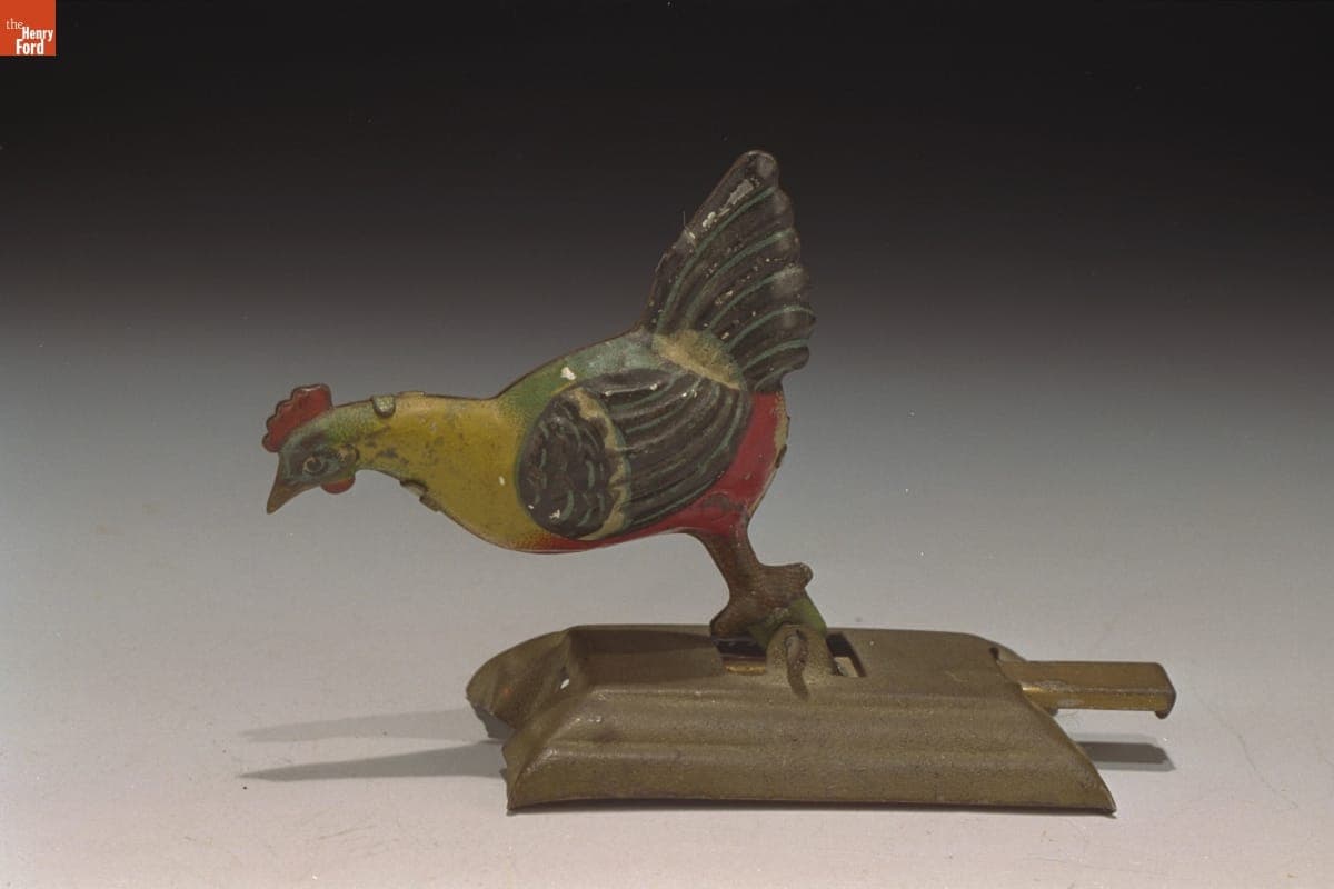 Toy Rooster, 1890-1930