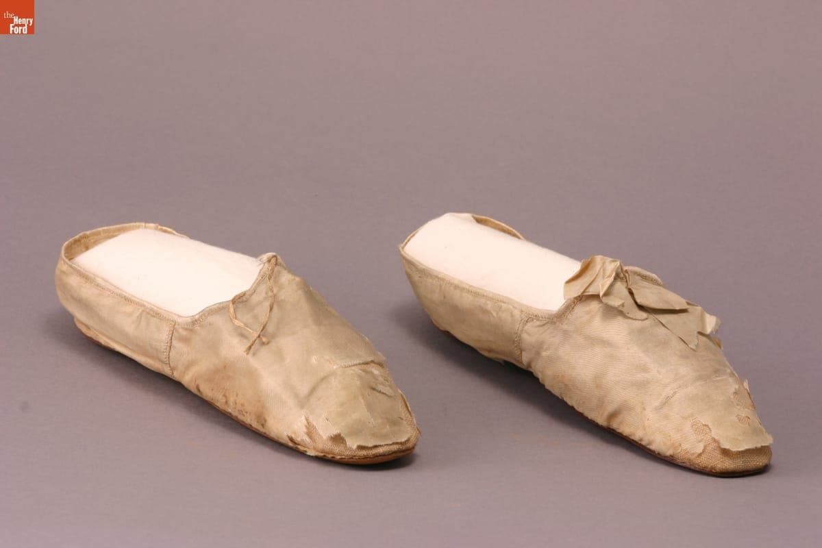 Women's Slippers, 1815-1830