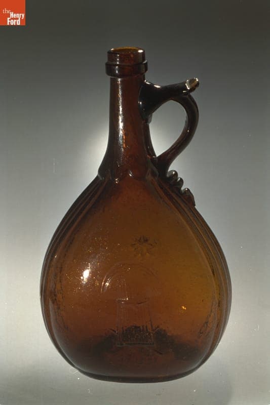 Calabash Bottle, 1845-1860