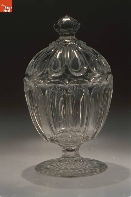 Covered Sugar Bowl, 1860-1870